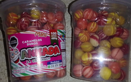 BOLA ANIS X 100 UNID