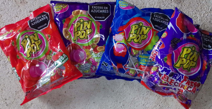 BON BON PIN PON X 24 UNID
