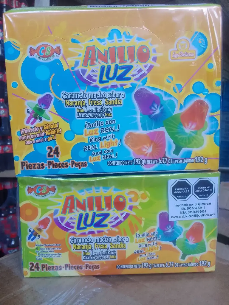 CHUPO ANILLO LUZ X 24 UNID (AGOTADO)