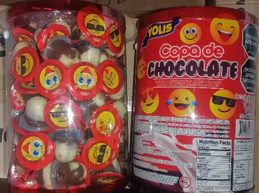COPA DE CHOCOLATE X 100 UNID