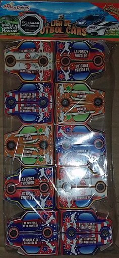 CARRO CHICLE X 20 UNID