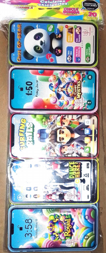 CELULAR CHICLE X 20 UNID