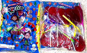 CHUPETA CORAZON GRANDE X 12 UNID