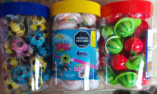 GUMMY BALL X 30 UNID