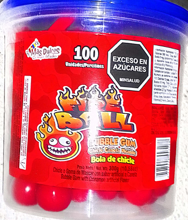 BOLA CHICLE CANELA X 60 UNID  (AGOTADO)